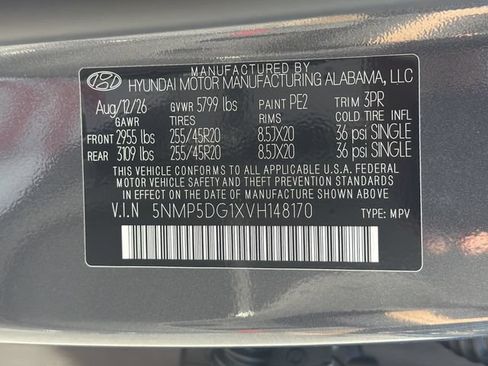 New 2027 Hyundai Santa Fe Calligraphy AWD/4WD image 36