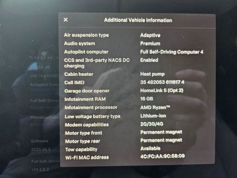 Used 2023 Tesla Model X AWD/4WD image 3