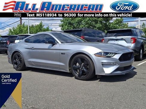Certified 2021 Ford Mustang GT Premium w/ Black Accent Package RWD image 1