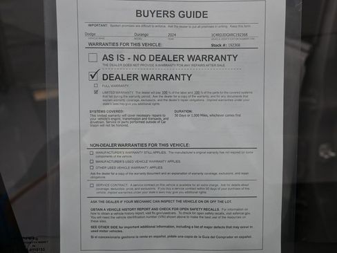 Used 2024 Dodge Durango GT image 41