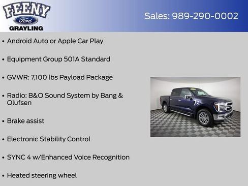 Certified 2024 Ford F150 Lariat AWD/4WD image 8