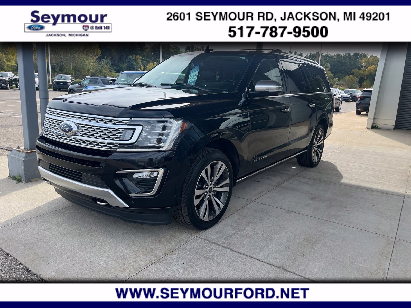 Certified 2021 Ford Expedition Max Platinum AWD/4WD image 1