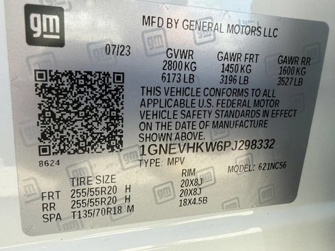 Used 2023 Chevrolet Traverse LT w/ LT Premium Package AWD/4WD image 54