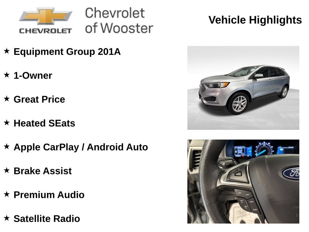 Used 2024 Ford Edge SEL AWD/4WD image 2