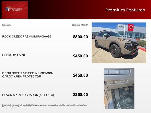 New 2026 Nissan Rogue SV w/ Rock Creek Premium Package AWD/4WD image 3