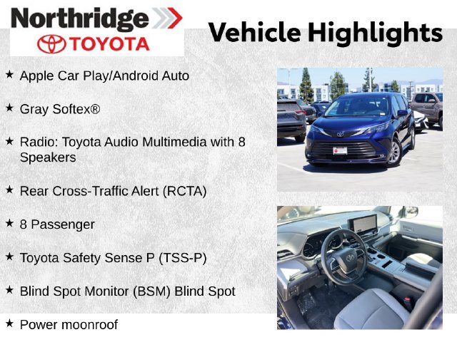 Certified 2026 Toyota Sienna XLE FWD image 2
