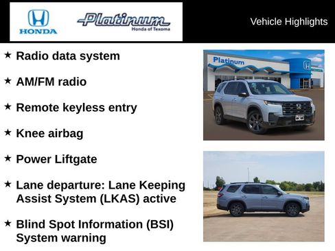 New 2026 Honda Pilot Sport image 5