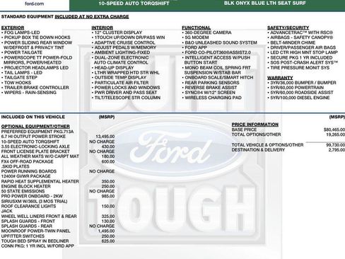 New 2026 Ford F350 Platinum w/ FX4 Off-Road Package AWD/4WD image 2