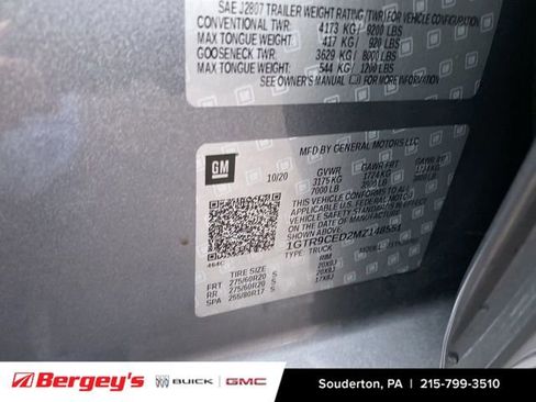 Used 2021 GMC Sierra 1500 Elevation w/ Preferred Package image 37