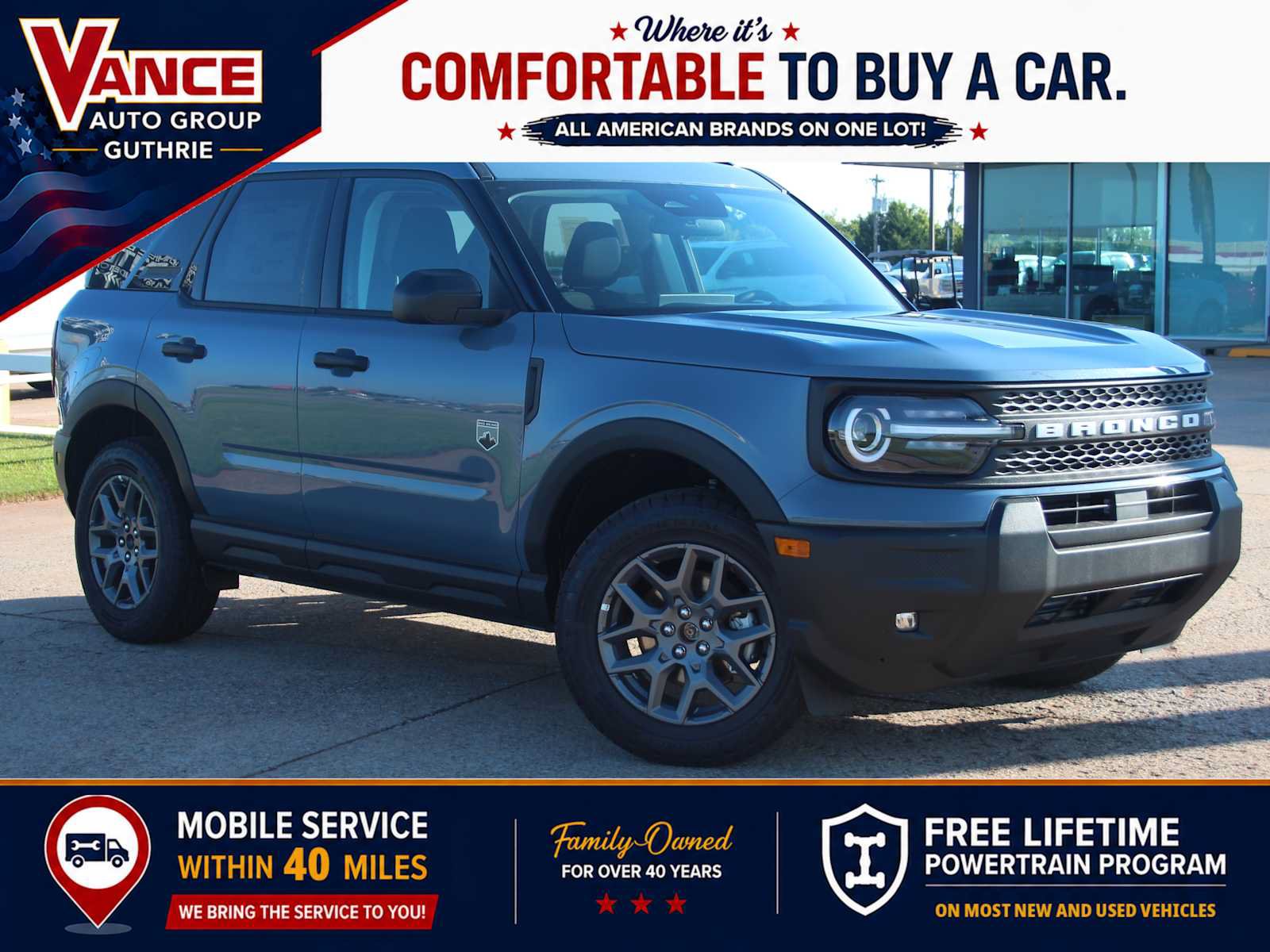 New 2026 Ford Bronco Sport Big Bend w/ Convenience Package AWD/4WD image 1