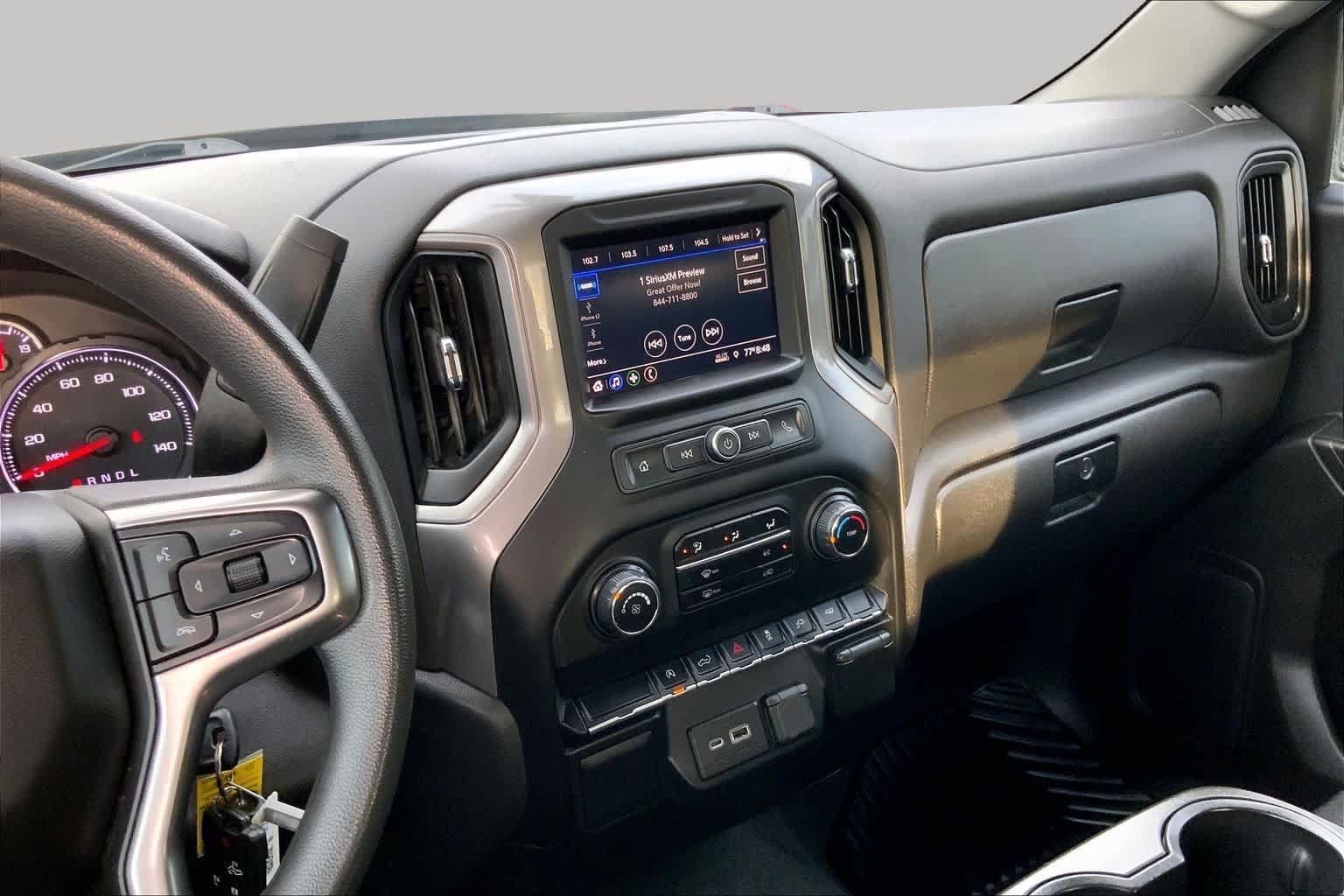 Used 2022 Chevrolet Silverado 1500 Custom w/ LPO, Dark Essentials Package RWD image 6