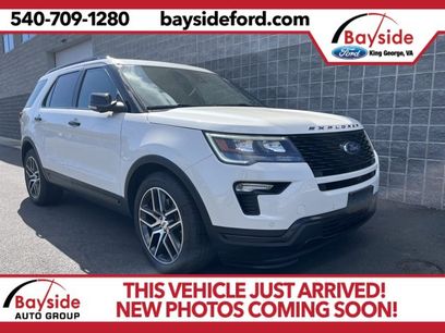 Used 2018 Ford Explorer Sport w/ Equipment Group 401A