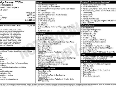 Used 2020 Dodge Durango GT image 35