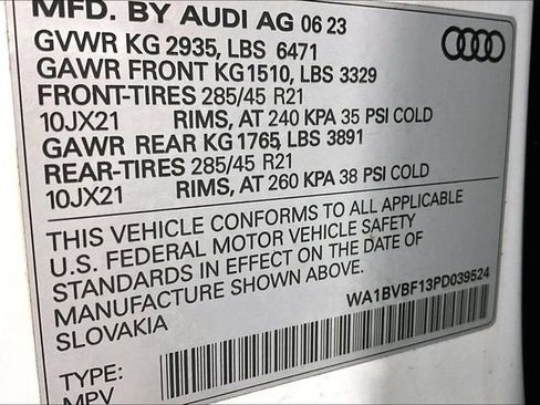 Certified 2023 Audi Q8 Premium Plus AWD/4WD image 25