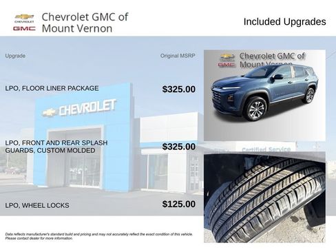 New 2026 Chevrolet Equinox LT w/ LPO, Floor Liner Package image 6