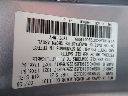 Used 2009 Honda CR-V EX-L image 20