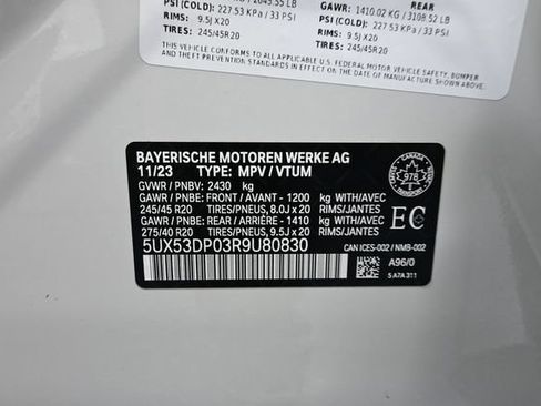 Used 2024 BMW X3 xDrive30i AWD/4WD image 54