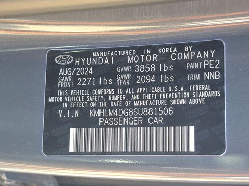 Certified 2025 Hyundai Elantra Sport w/ Cargo Package FWD image 34