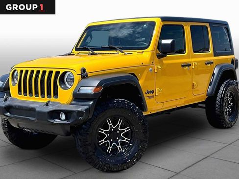 Used 2021 Jeep Wrangler Unlimited Sport AWD/4WD image 1