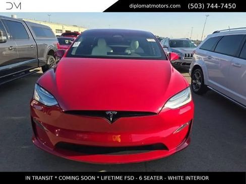 Used 2022 Tesla Model X Plaid AWD/4WD image 2