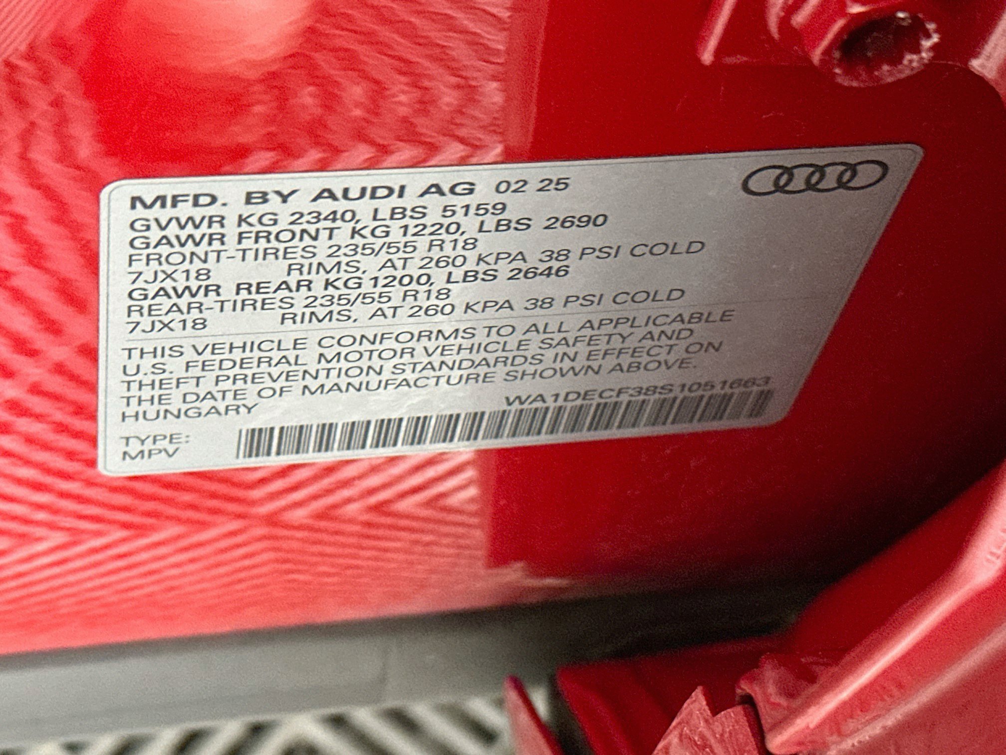 Used 2025 Audi Q3 2.0T Premium AWD/4WD image 12