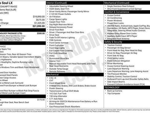 Certified 2023 Kia Soul LX w/ LX Technology Package image 32