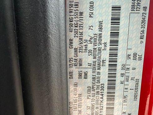 New 2026 Ford Transit 350 148 High Roof Extended w/ Load Area Protection Package image 10