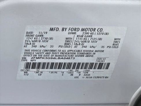 Used 2020 Ford Edge SE image 21