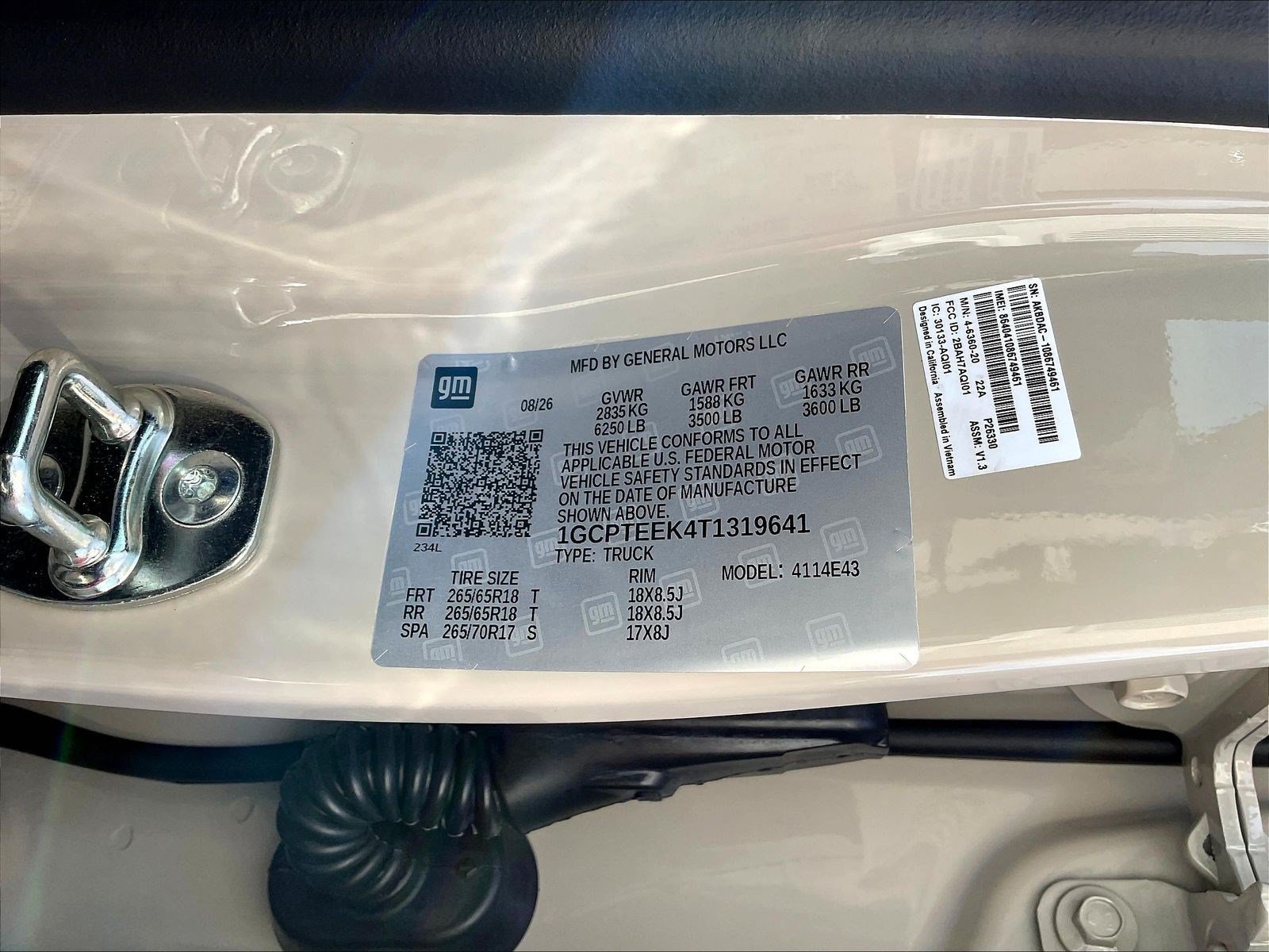 New 2026 Chevrolet Colorado Trail Boss AWD/4WD image 21