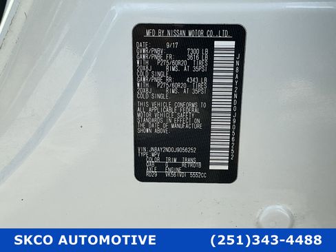 Used 2018 Nissan Armada SL w/ Premium Package image 28