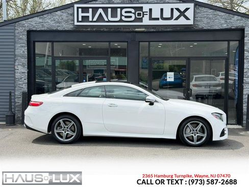 Used 2019 Mercedes-Benz E 450 4MATIC Coupe w/ AMG Line Package image 12