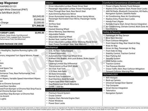 Used 2024 Jeep Wagoneer 4WD w/ Premium Group I image 7