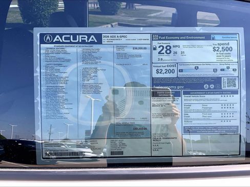 New 2026 Acura ADX A-Spec image 22