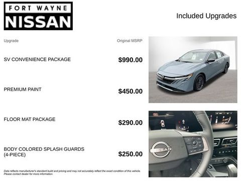 New 2026 Nissan Sentra SV w/ SV Convenience Package image 4