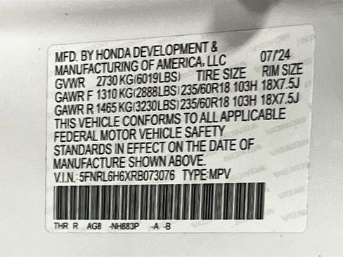 Used 2024 Honda Odyssey EX-L image 33