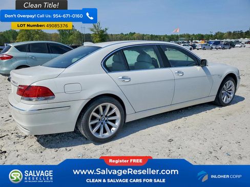Used 2008 BMW 750Li w/ Luxury Seating Pkg image 4
