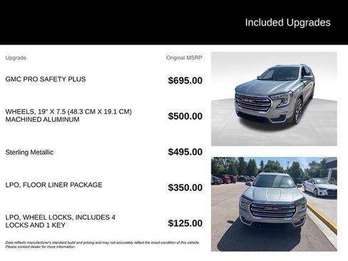 Used 2024 GMC Terrain SLT w/ LPO, Floor Liner Package AWD/4WD image 8