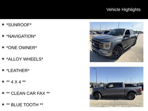 Used 2023 Ford F150 Lariat w/ Equipment Group 502A High AWD/4WD image 4