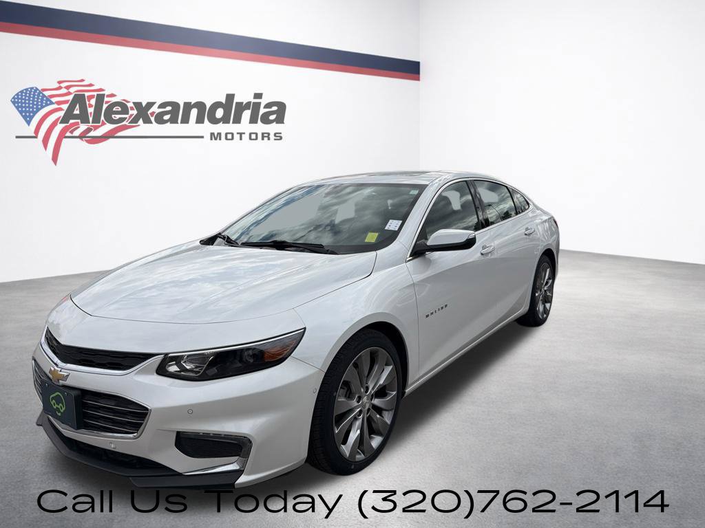 Used 2017 Chevrolet Malibu Premier w/ Premier Sun and Wheel Package FWD 360° Tour