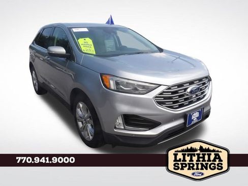 Certified 2022 Ford Edge Titanium w/ Equipment Group 301A AWD/4WD image 1