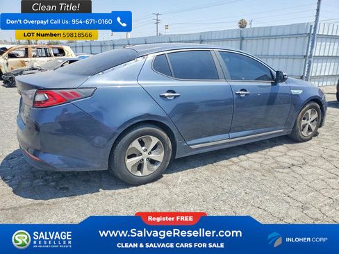 Used 2014 Kia Optima LX w/ Hybrid Convenience Package FWD image 4