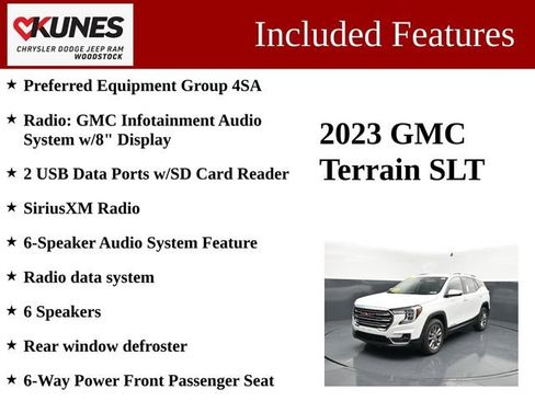 Used 2023 GMC Terrain SLT AWD/4WD image 3