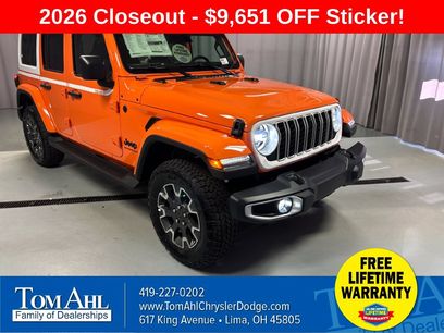 New 2026 Jeep Wrangler Unlimited Sahara w/ Whitecap Package