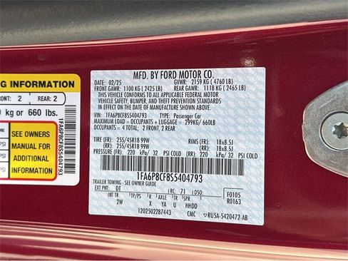 New 2025 Ford Mustang GT image 41