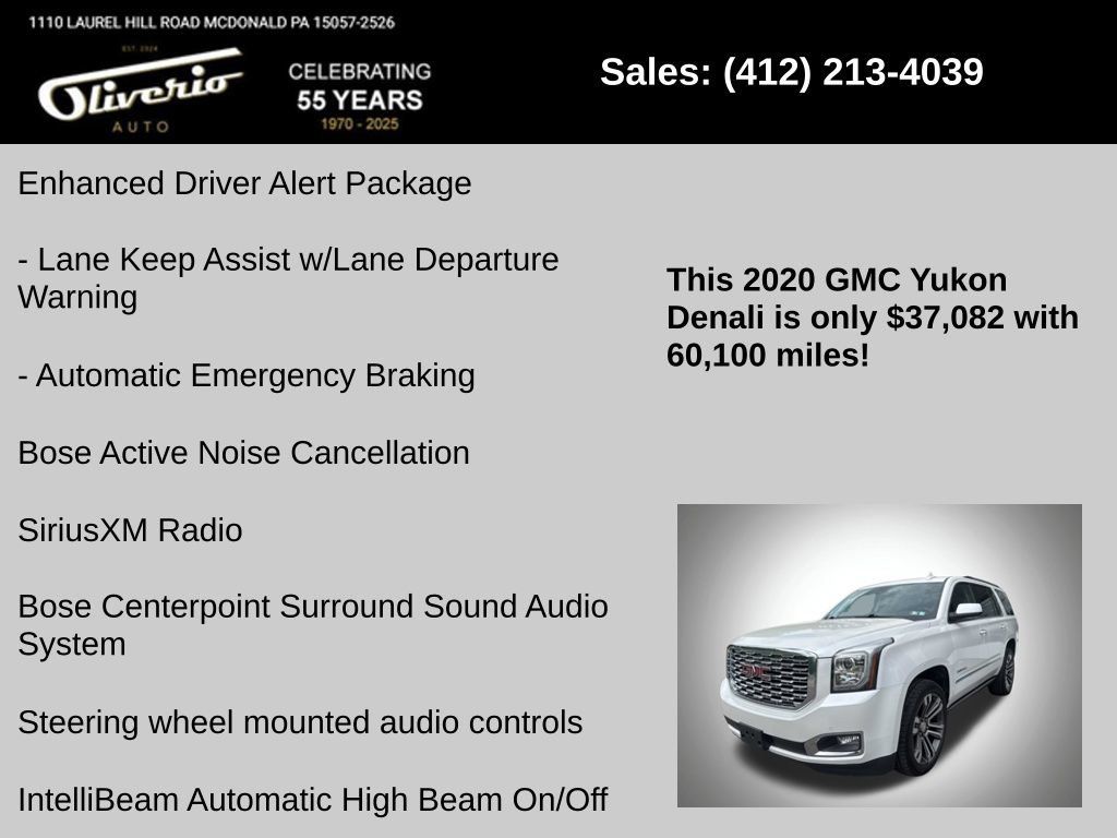 Used 2020 GMC Yukon Denali w/ Denali Ultimate Package AWD/4WD image 10