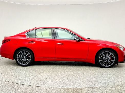 Used 2022 INFINITI Q50 Red Sport 400 w/ Carbon Fiber Package AWD/4WD image 4