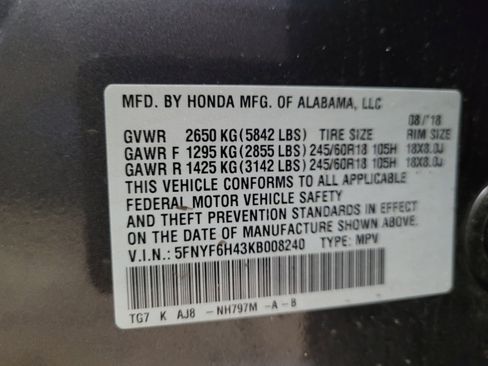 Used 2019 Honda Pilot EX-L image 33