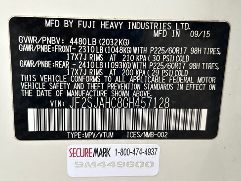 Used 2016 Subaru Forester 2.5i Limited w/ Protection Package #2 AWD/4WD image 34
