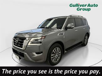 Used 2021 Nissan Armada SL w/ Captain's Chairs Package video 1