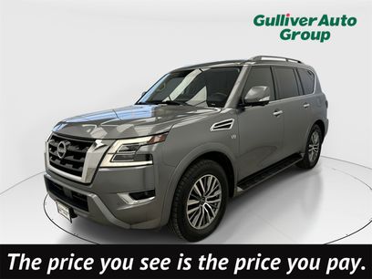 Used 2021 Nissan Armada SL w/ Captain's Chairs Package